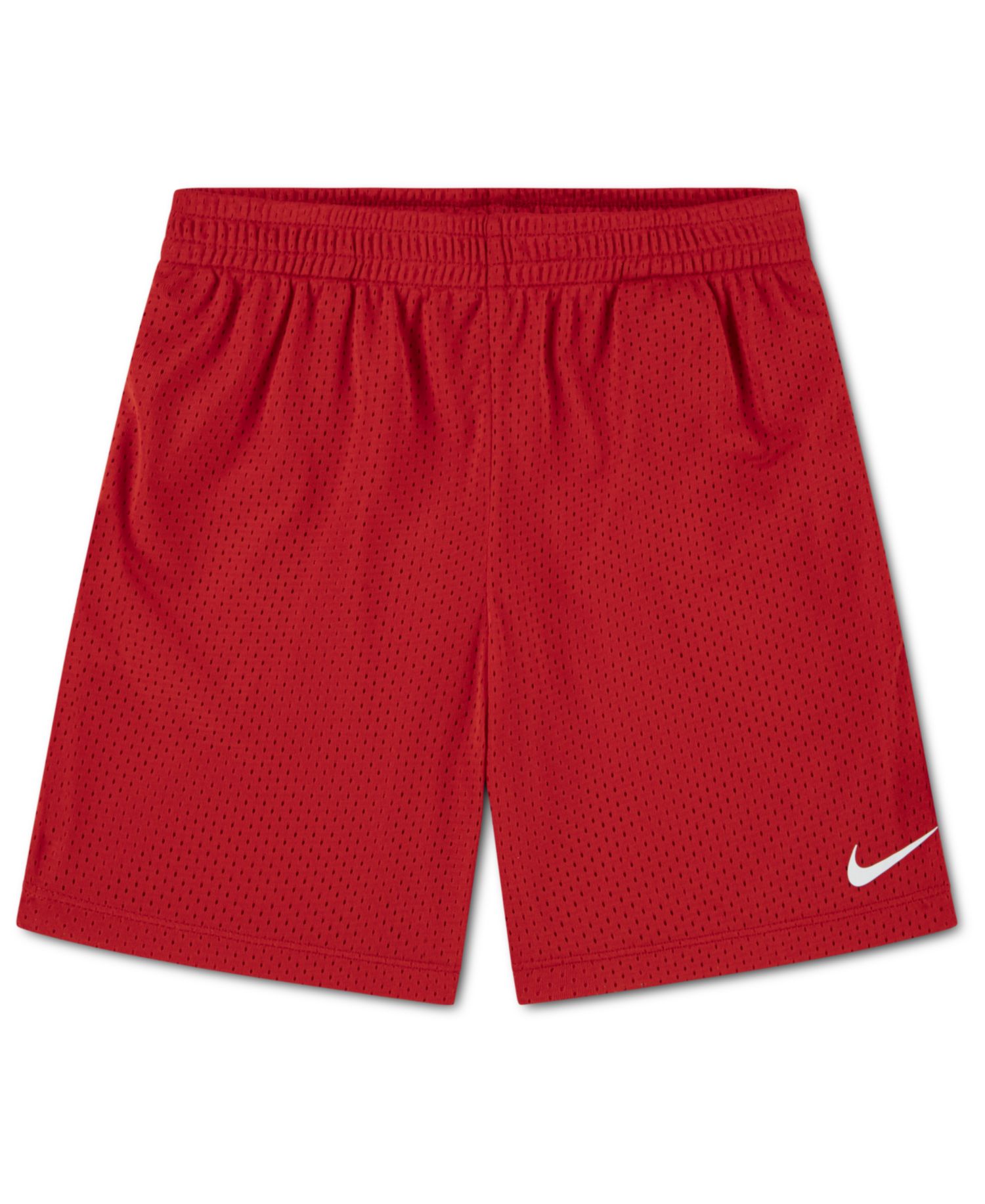 Boys' 2T-7 Dri-FIT Logo Mesh Pull-On Shorts