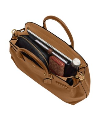 Extra Large Soft Empire Carryall Satchel Bag