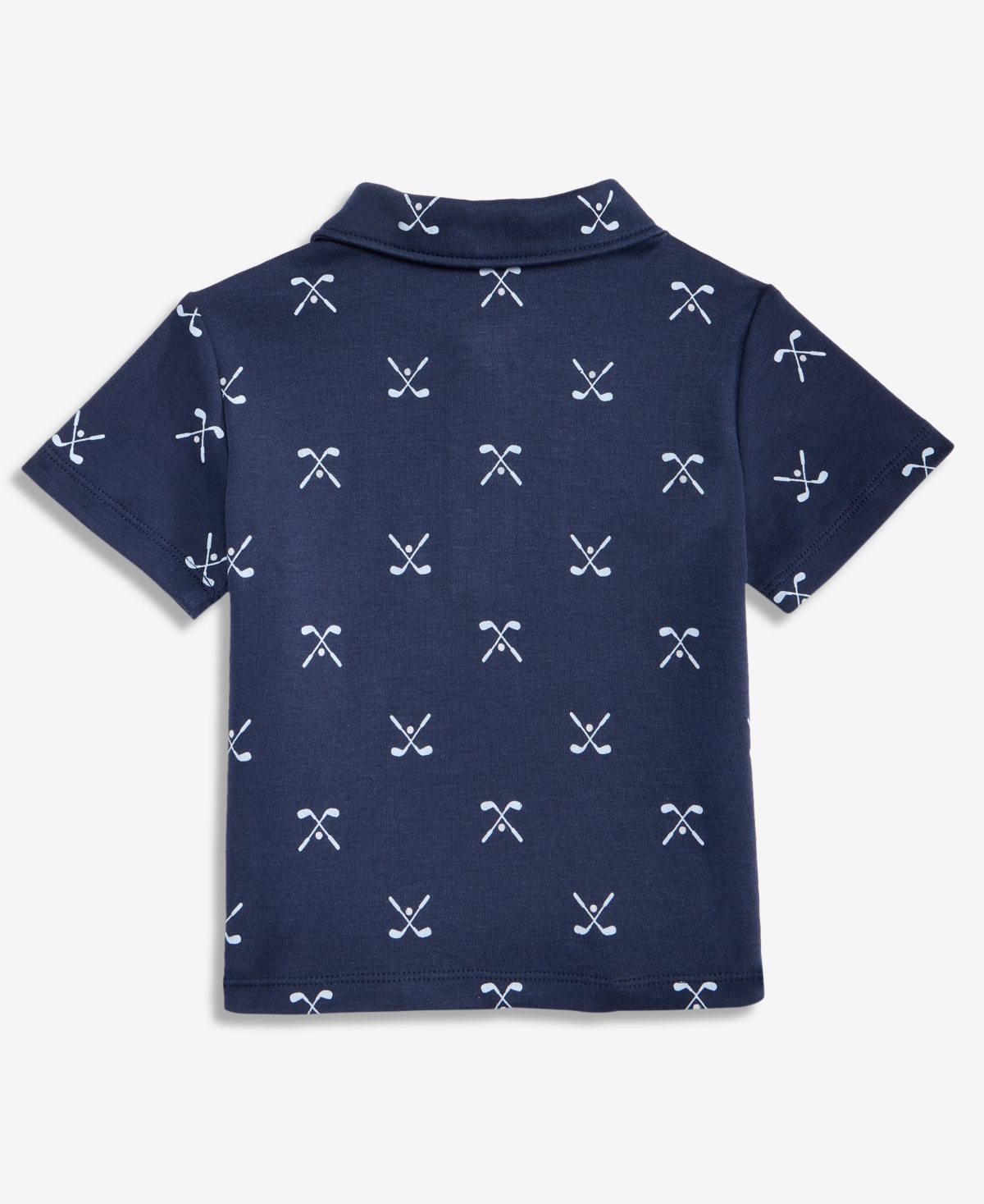 First Impressions Boys' Toddler 2T-4T Golf Clubs Print Polo T-Shirt, Macy's Exclusive