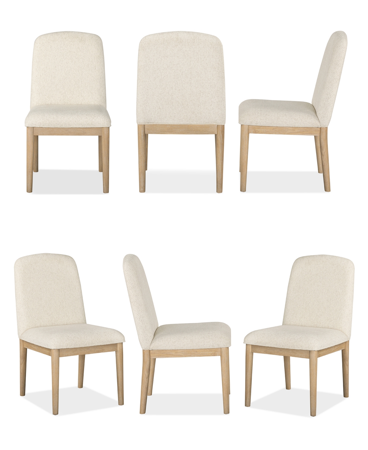 Furniture Marcel 6-Pc. Upholstered Side Chairs