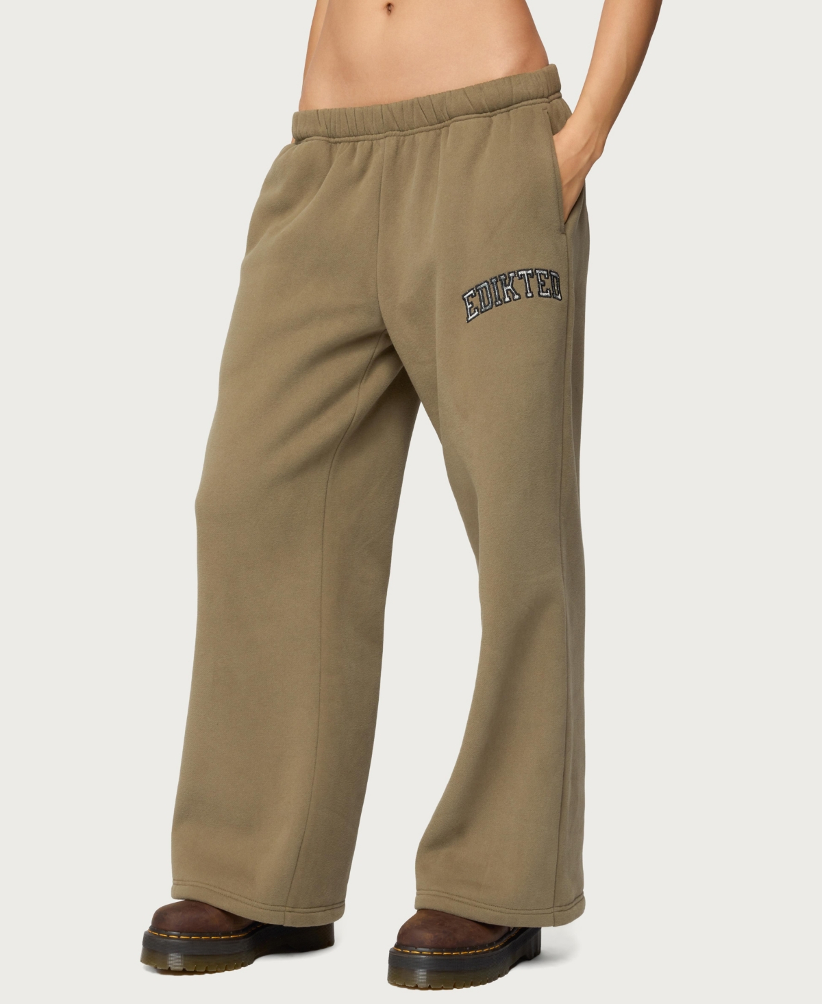 Edikted Women's Camo Crush Sweatpants