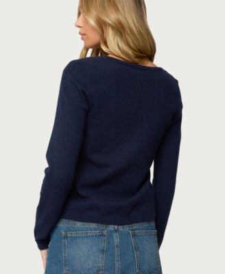 Women's Demi Tie Front Knit Cardigan