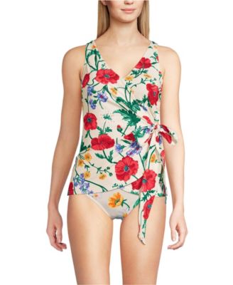 Women's Side Tie Tankini Top