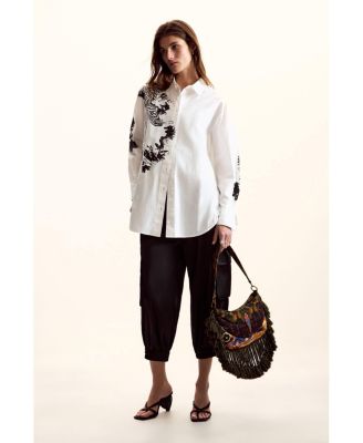 Women's Orchid shirt M. Christian Lacroix