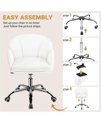 Cute Desk Chair Makeup Vanity Chair for Home Office