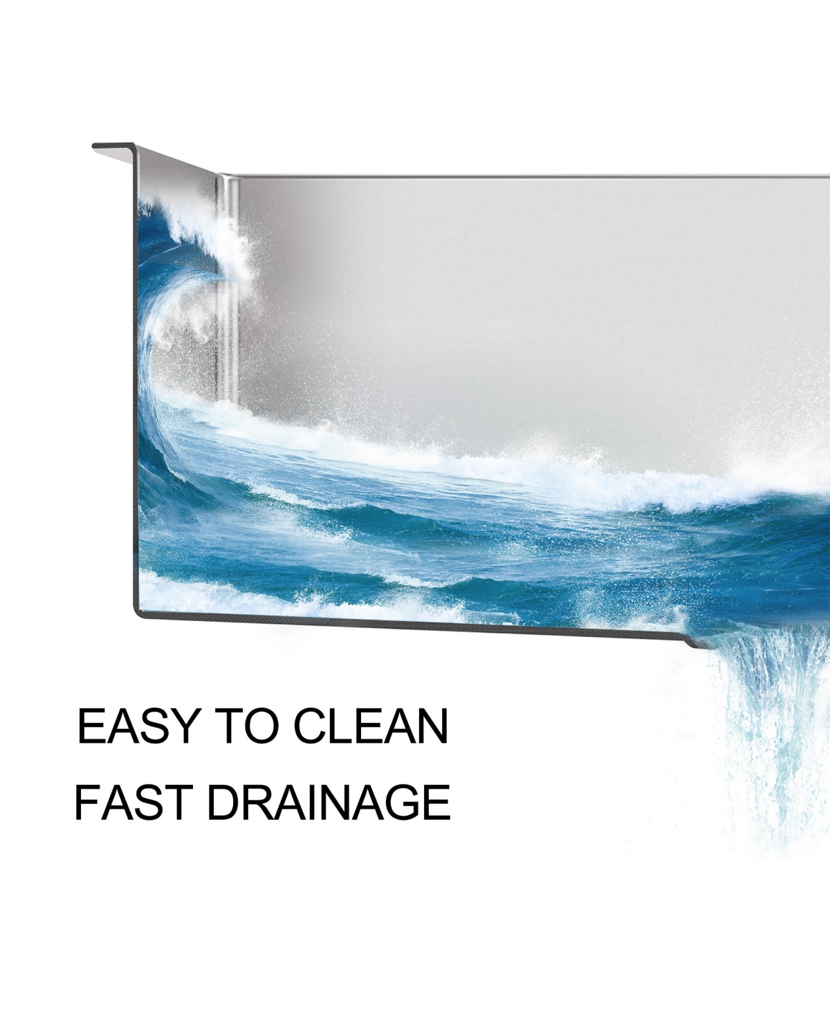 flynama 33x22x9inch Gunmetal Black Double Bowl Kitchen Sink Drop In Stainless Steel 16 Gauge 60 40 Split