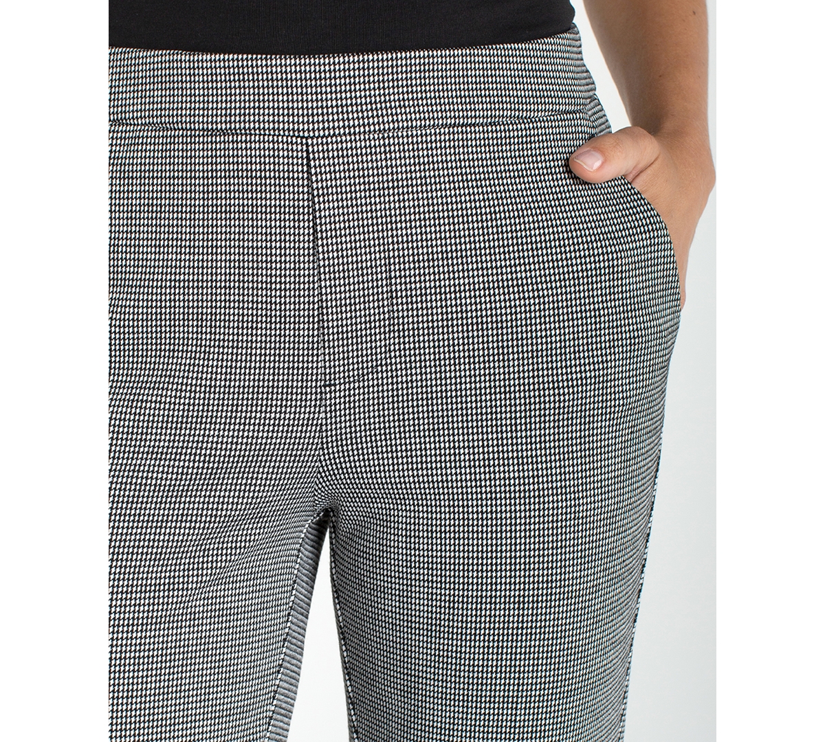 Liverpool Los Angeles Petite Kayla Pull-On Straight Leg Trousers