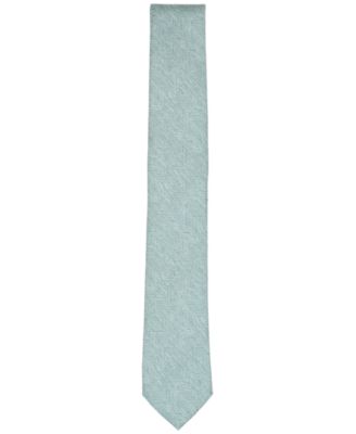 Men's Melange Chevron Solid Tie