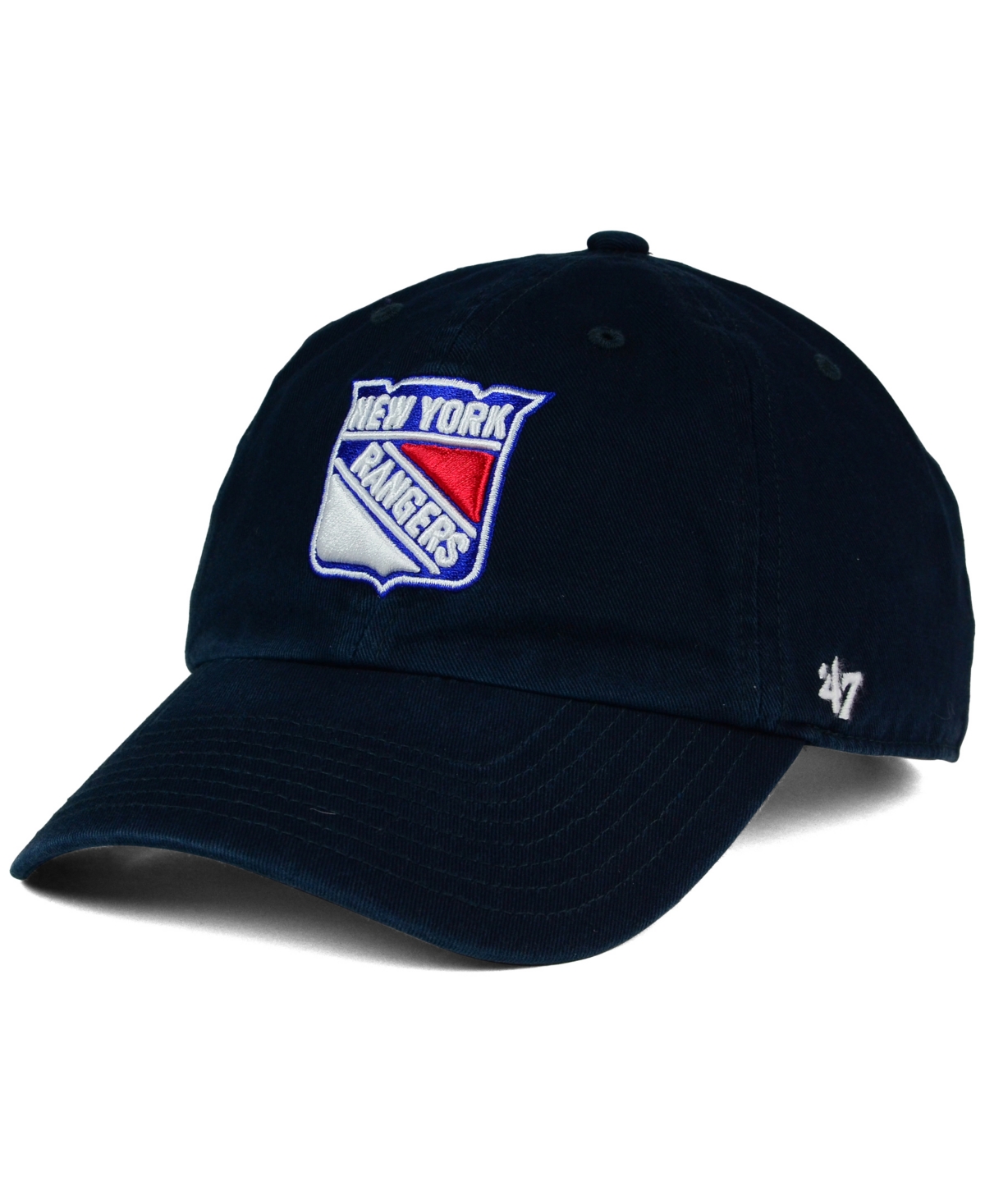 New York Rangers Nhl Clean-Up Cap - Navy