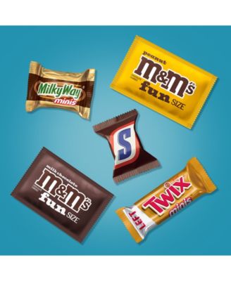 Chocolate Favorites Minis Size Candy Bars Assorted Variety Mix Bag, 62.6 oz.