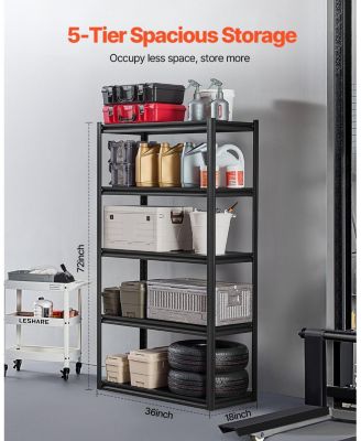 5-Tier Storage Shelves