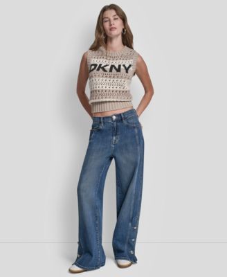 Women's High-Rise Modern Wide Leg Jeans