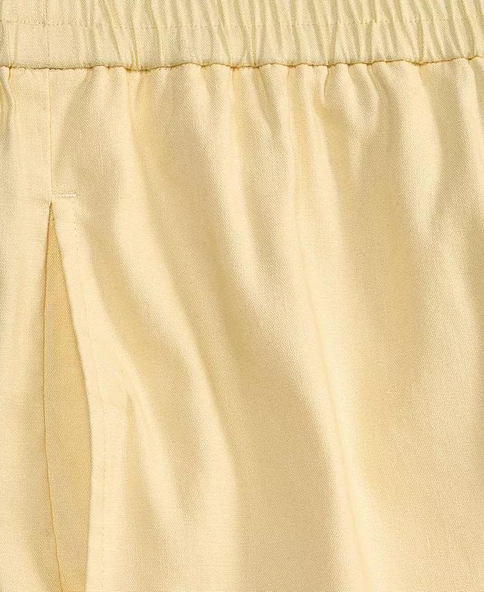 Women's Linen-Blend Wide-Leg Pull-On Pants - thumbnail 7