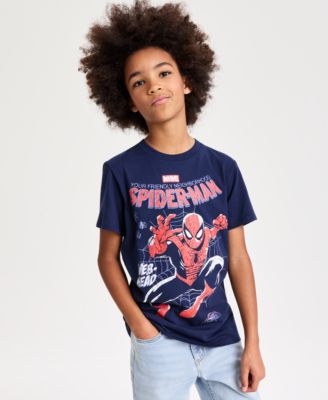 Boys' XS-XL Spider-Man T-Shirt