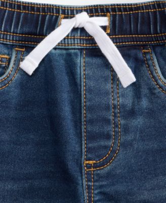 Boys 12M-5T Super Soft Stretch Knit Denim Shorts