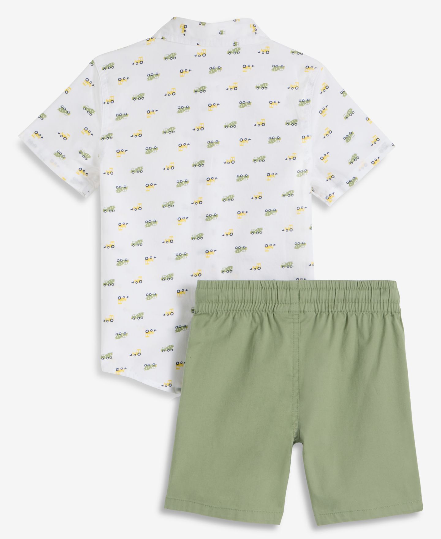 Детский комплект Macy's Epic Threads для малышей: рубашка с принтом и шорты, 12M-5T, цвет: Зелёный — фото 2