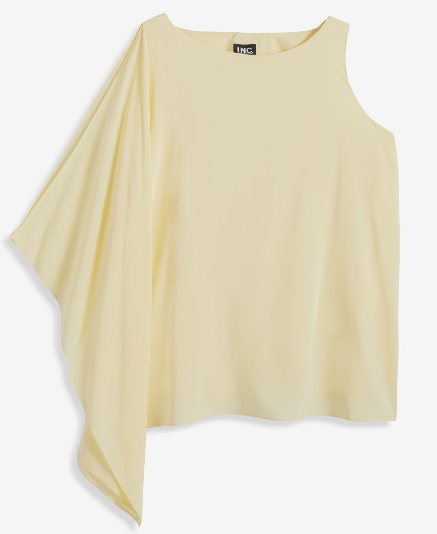 Women's Asymmetrical-Hem One-Shoulder Tunic