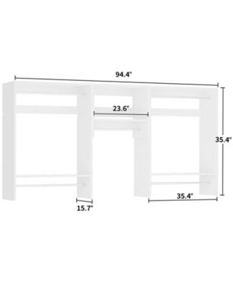 23.6'' - 94.4'' Hanging Closet System Starter Kit