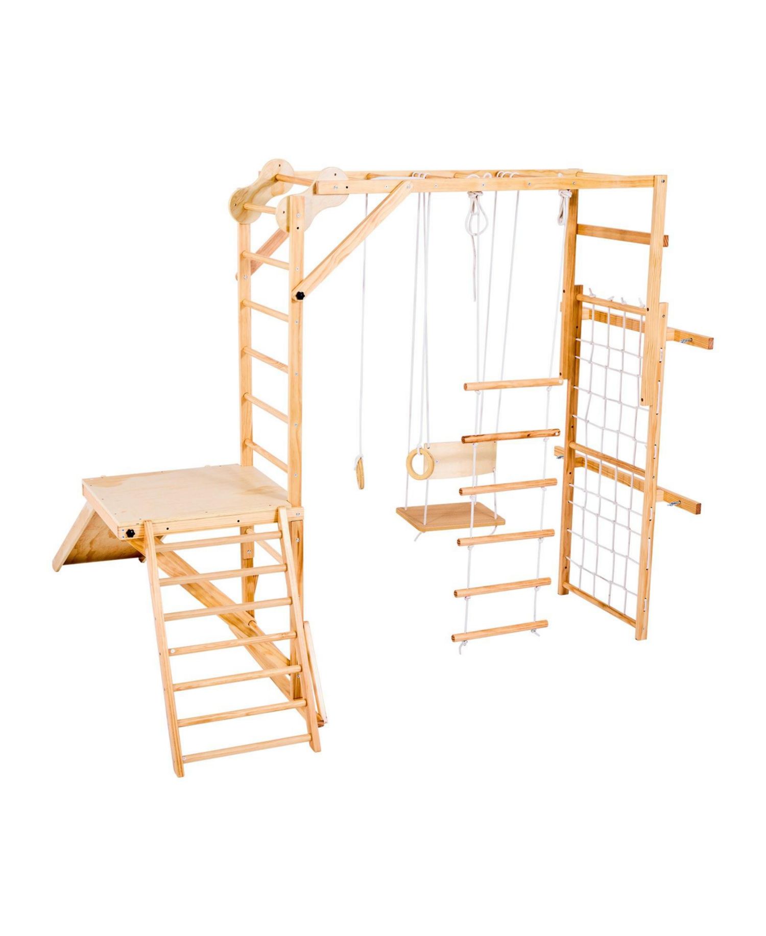 8-in-1 Montessori Indoor Playground Jungle Gym
