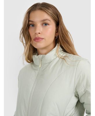 Women's down jacket with synthetic filling