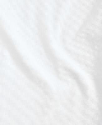 Women's High-Neck Rib-Knit Sleeveless Top