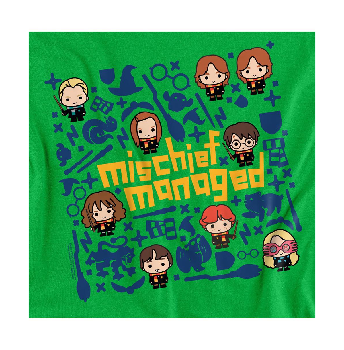 Harry Potter Men's Mischief Managed Chibis T Shirt