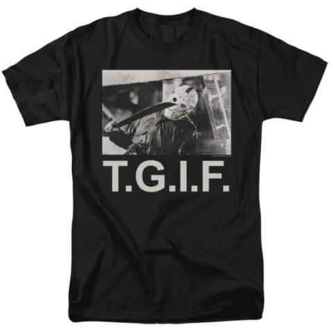Мужская футболка Friday The 13th Tgif, цвет: Чёрный