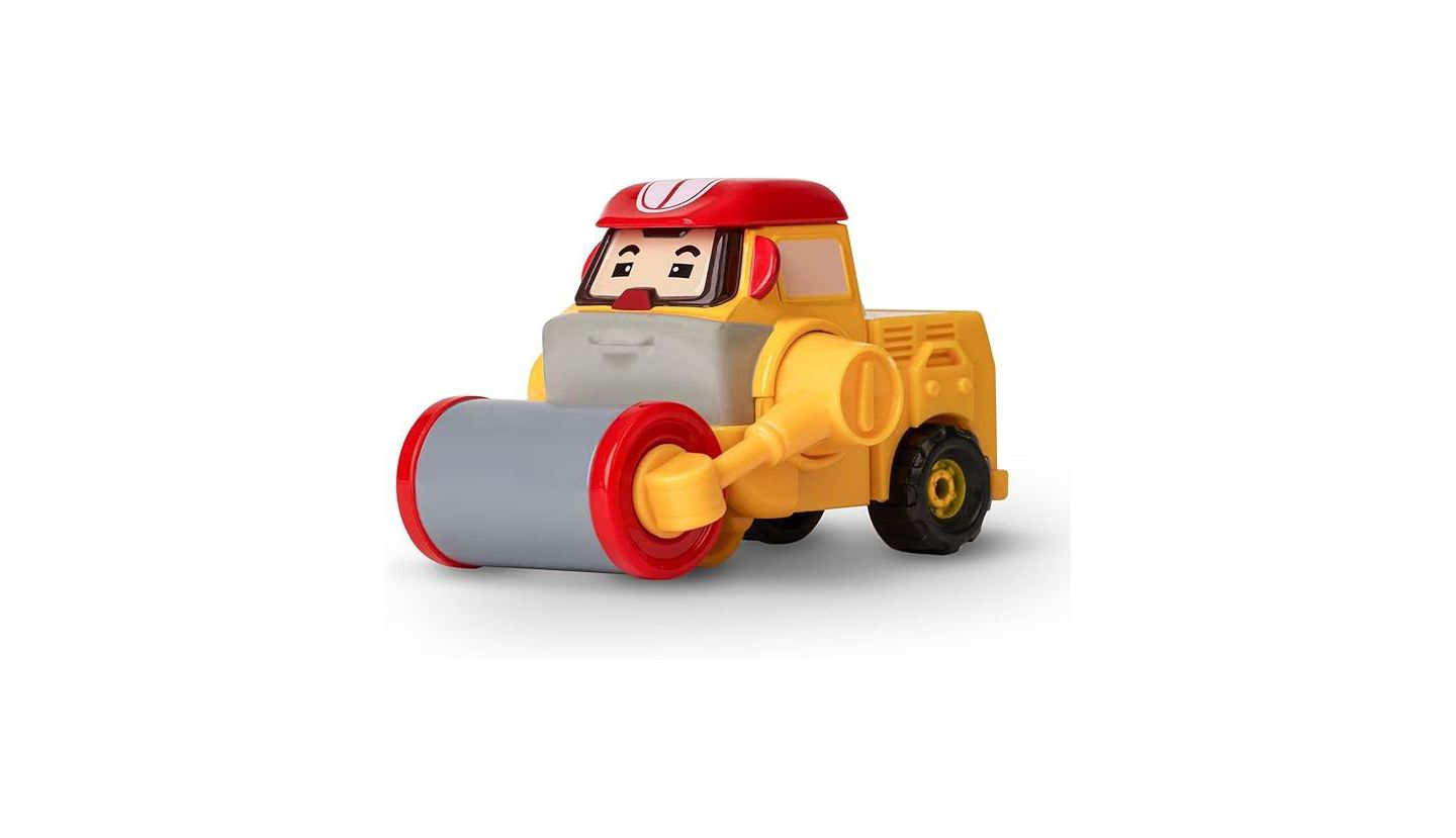 Детская игрушка Robocar Poli Die-Cast Cement Mixer Truck Construction Toy - Max Early Educational & Role-Play Toys for Toddlers Ages 1+ — фото 1