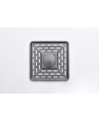 30x18inch Black Waterfall Kitchen Sink Stainless Steel Single Bowl Workstation with Cutting Board