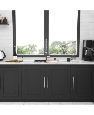 Inch Drop In Topmount Workstation Kitchen Sink 16 Gauge T304 Stainless Steel Single Bowl With Cutting Board Colander