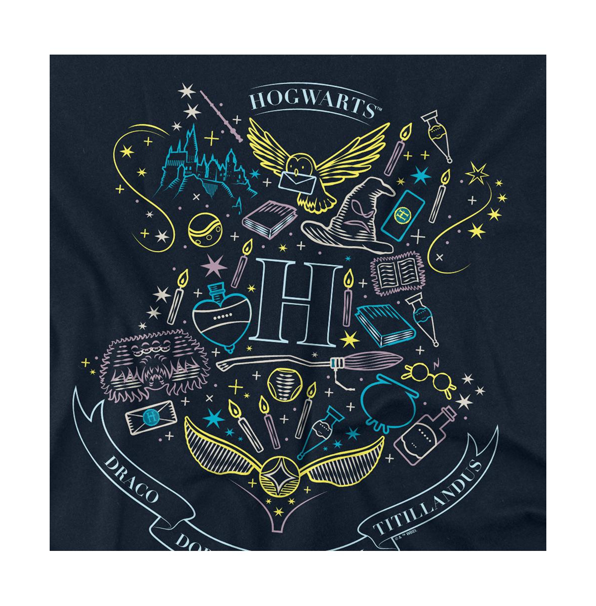 Harry Potter Men's Iconic Hogwarts T Shirt