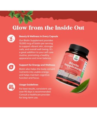 Biotin Capsules, 60ct