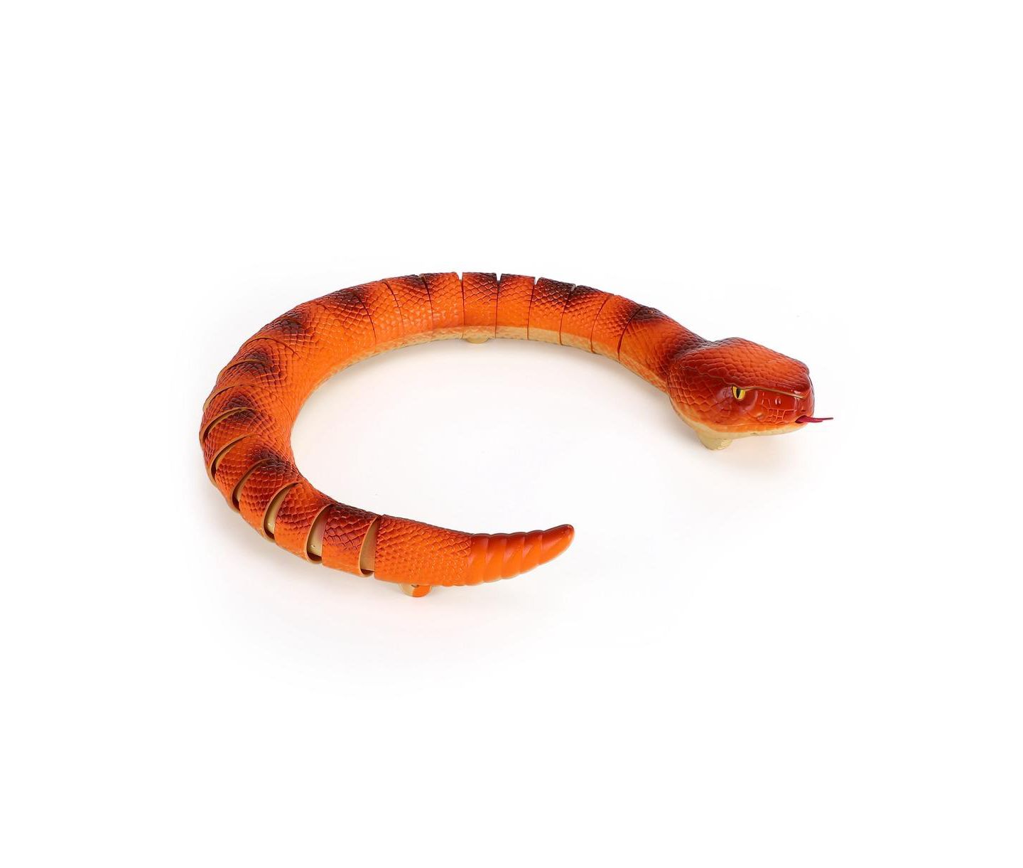 Детская игрушка Bruce & Shark Realistic 2.4GHz Remote Control Snake Toy, цвет: Оранжевый — фото 7