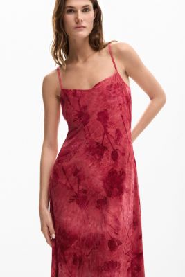 Women's Floral strap dress