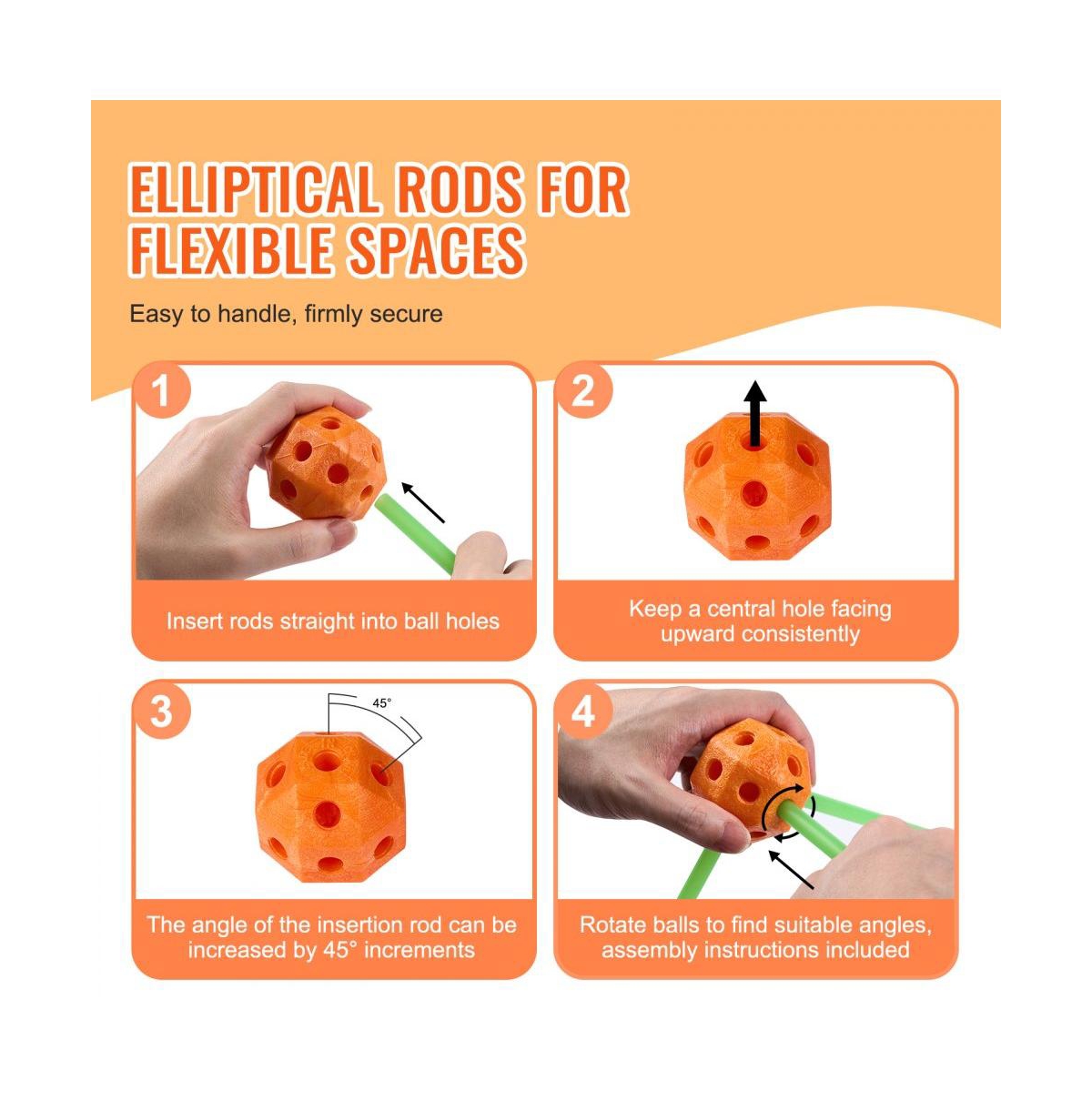 Slickblue Fort Building Kit for Kids, 85PCS Glow in The Dark Stem Building Toys, Educational Gift for Old Boys & Girls