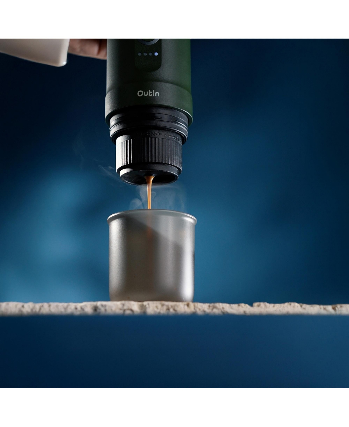 OutIn Nano Traveler Espresso Gift Set (Forest Green)