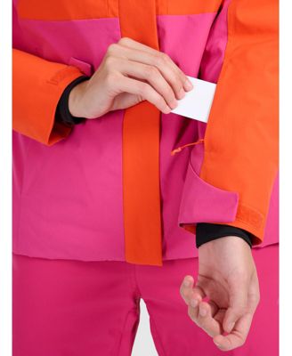 Women's ski jacket membrane 8000 - orange