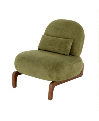 Velvet Accent Chair For Living Room Chair with Soft Cushion