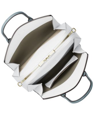 Michael Kors Women's Laila Small Color-Block Leather Satchel Bag