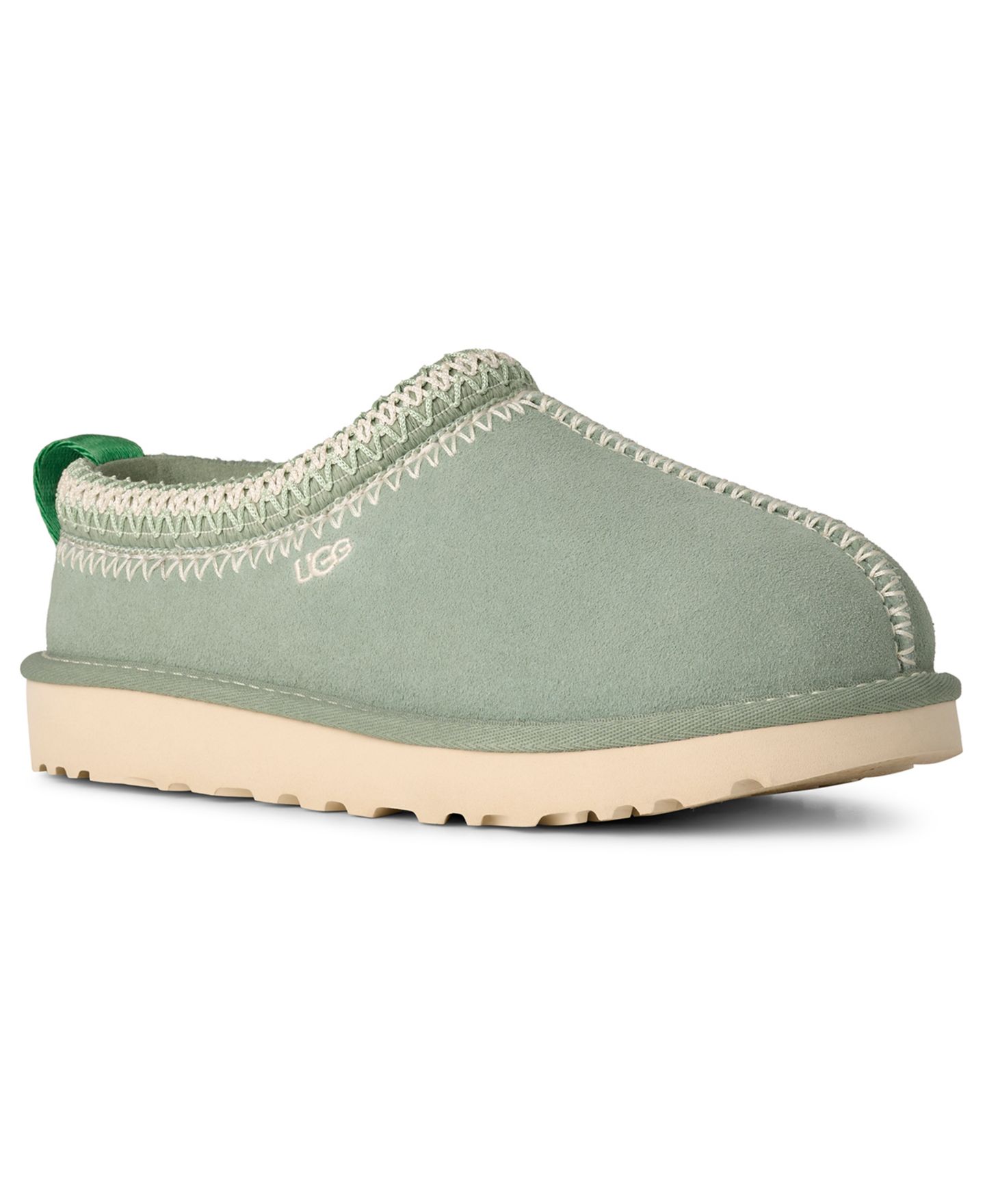 Женские сабо UGG® Tasman Meadow Accent Clog Slippers, цвет: Artichoke — фото 1