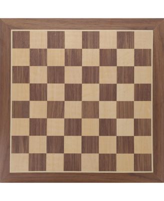 Classic Walnut Chess Board - 14.75 in.