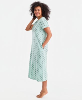 Women's Cotton Short-Sleeve Nightgown