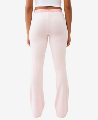 Women's Velour Bootcut Track Pants