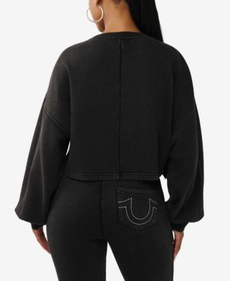 Women's Washed Heritage Dolman Pullover Top