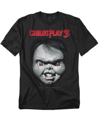 Men's Childs Play 3 Face Poster T Shirt