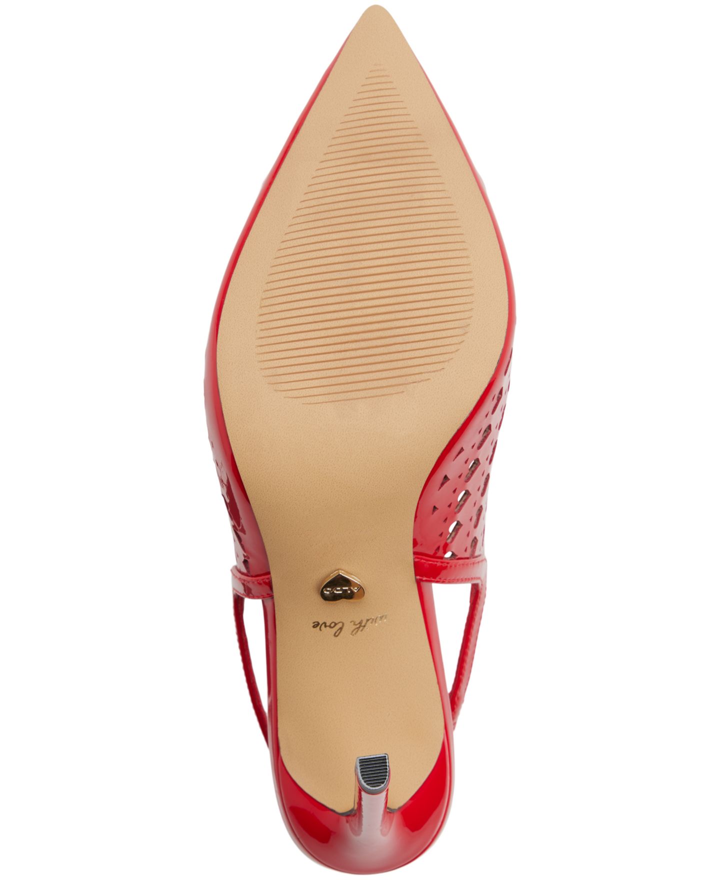 Женские туфли ALDO Lovesling Pointed Toe Dress Pumps, цвет: Средний красный — фото 5