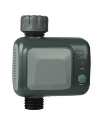 WiFi Sprinkler Timer, Single Outlet Smart Hose Faucet Timer with Brass Inlet, 2.4GHz WiFi/Bluetooth App Control, IPX6