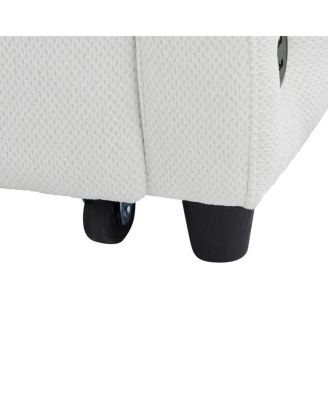 52.8'' USB Convertible Sleeper Sofa Bed with Adjustable Backrest