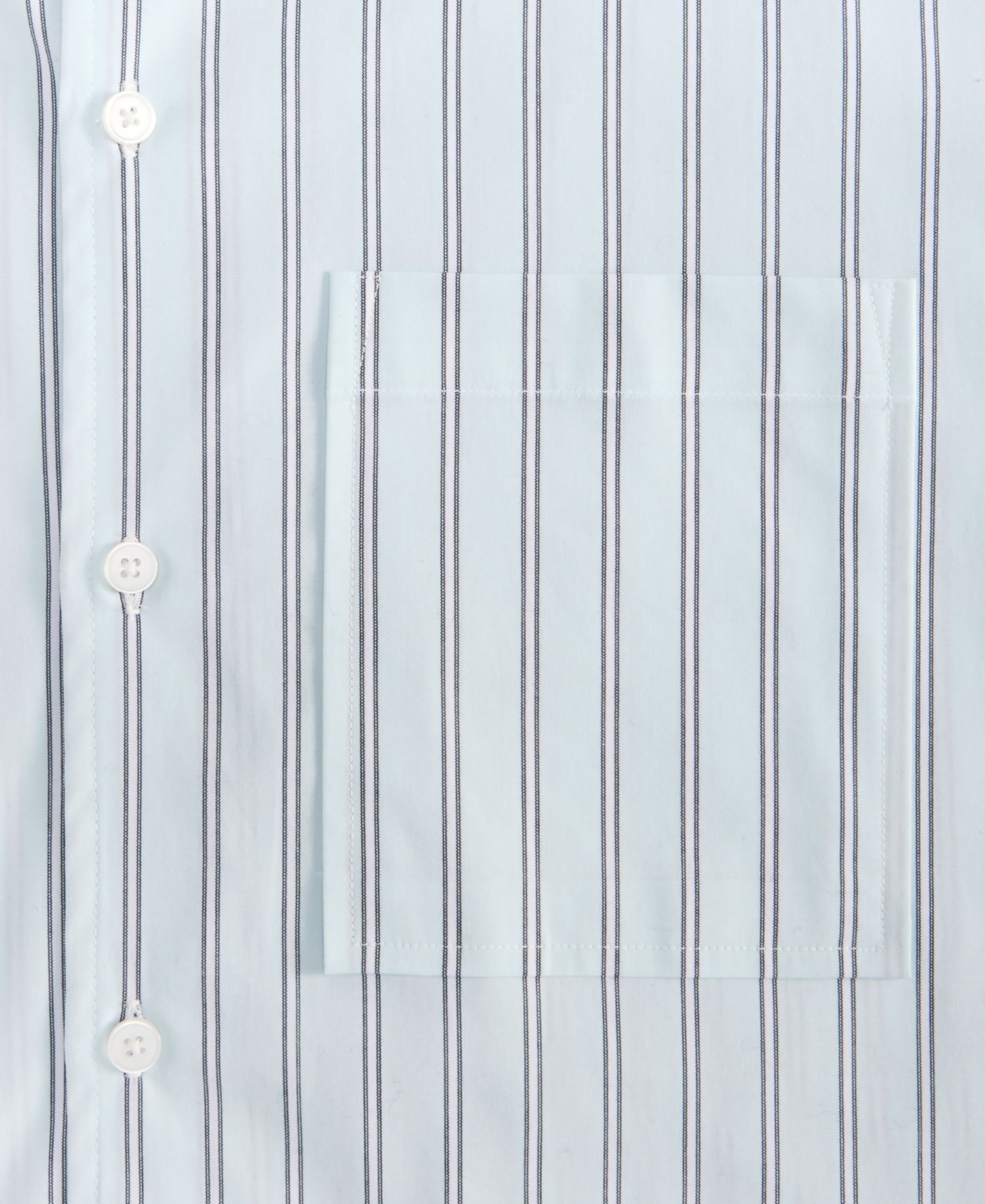 Men's Boxy-Fit Striped Short-Sleeve Shirt