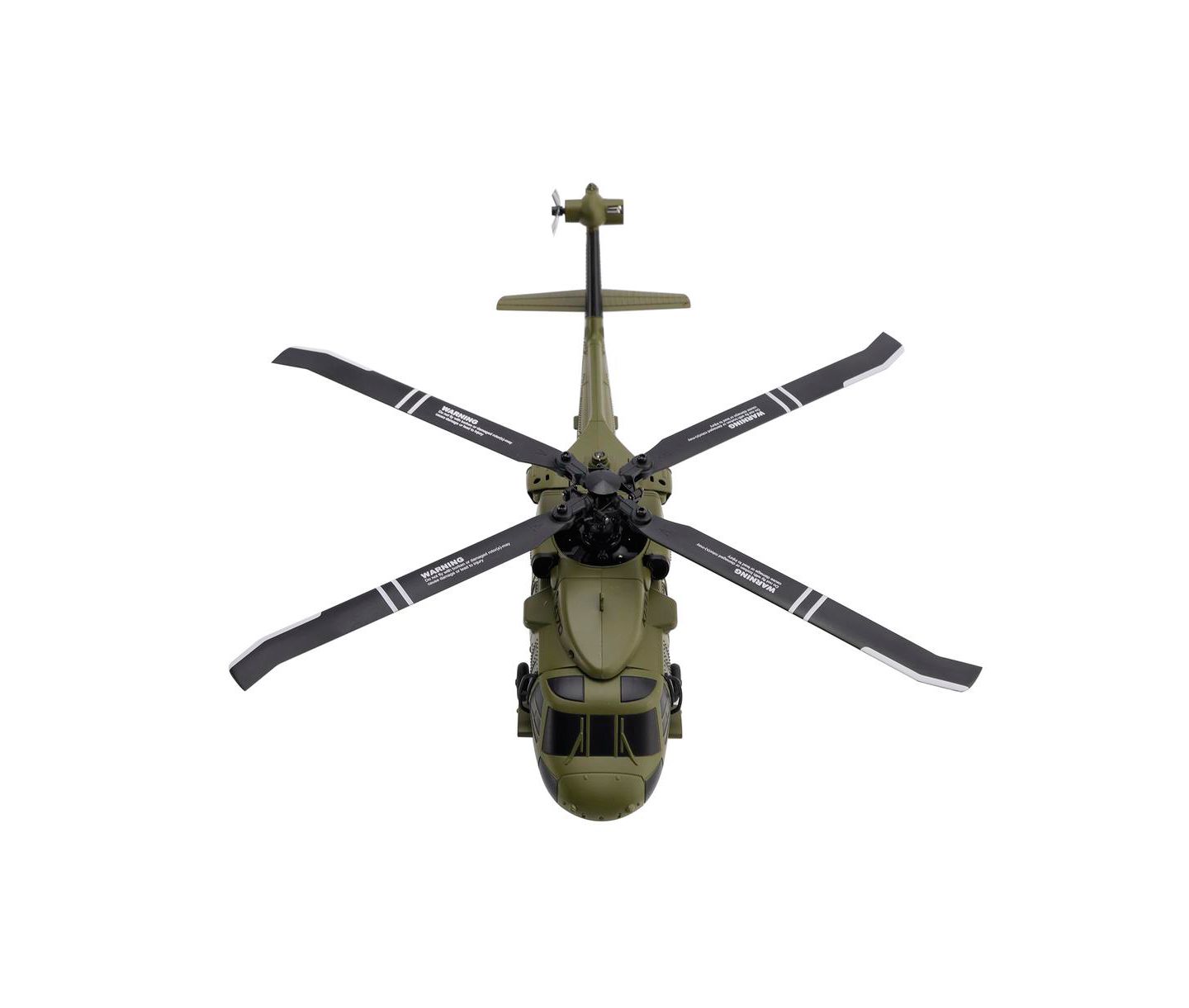 Детская игрушка Bruce & Shark UH-60L Black Hawk 4-Channel Brushless Motor 6-Axis Auto Hover RC Helicopter, цвет: Зелёный — фото 5